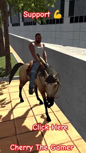 Horse Rider in Indian Bike Driving 3D #openworldgame #androidgaming #opensimulator #simulatorgame