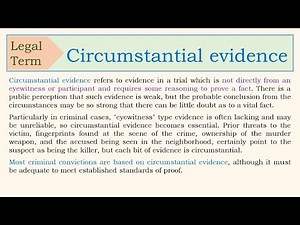 Circumstantial evidence