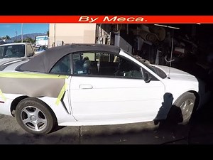 Install Convertible Top, Headliner, Rear Window. Things you must do before install new top part 2-3