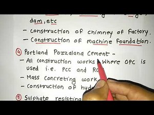 Types of cement and their Uses. Cement In Detail.