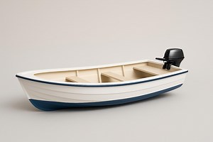 Modern Fishing Boat Model Plan: DIY Wooden Vessel Blueprint (PDF Downloadable) - Etsy