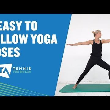 8 easy to follow yoga poses to do at home