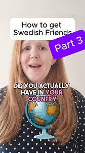 6.6K views · 122 reactions | Swedes in their 30s and 40s already have family and friends here. 樂 So they are busy with them.  Think about it, it might have been the same for you in your hometown. It is not impossible though. Just understand the situation, don’t be too hard on yourself and have patience. Learning Swedish and Swedish culture helps. Take the Fun Swedish video course for that! 20% OFF for a short time! Code: SOMMAR25. Links in bio! ☝️ | Fun Swedish | Facebook