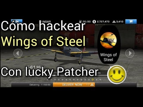 Cómo hackear Wings off Steel, Con lucky patcher, Tutorial 