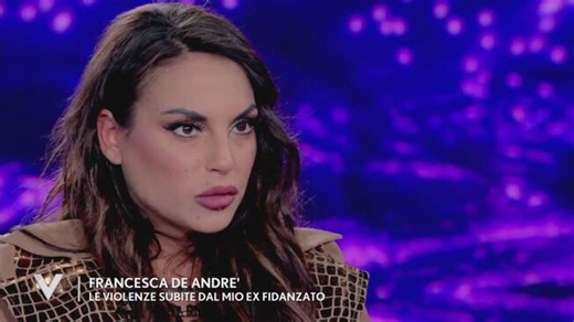 Francesca De André: "Le violenze subite dal mio ex fidanzato"