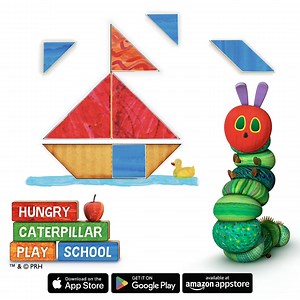 Summer Tangram Puzzles  里 Can you find the sailboat? Build your own by completing the tangram puzzle!​ Engage kids in spatial awareness, geometry, and problem-solving fun!​ ⛵️   https://l.ead.me/bdwUkn #TheVeryHungryCaterpillar #HungryCaterpillar #EricCarle #LearningThroughPlay | StoryToys | Facebook