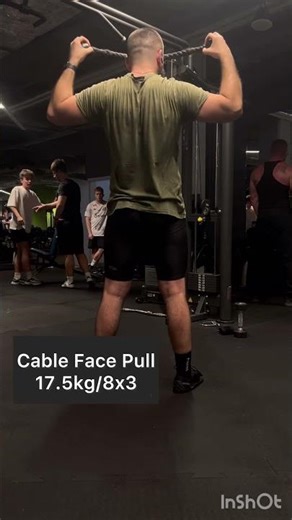 Cable Face Pull 17.5kg/8x3