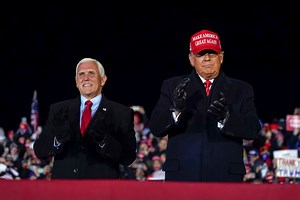 Mike Pence says Lincoln Project ad fuelled Trump bid to overturn election result