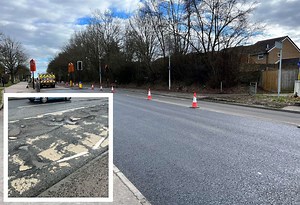 'Horrendous' and 'dangerous' potholes repaired