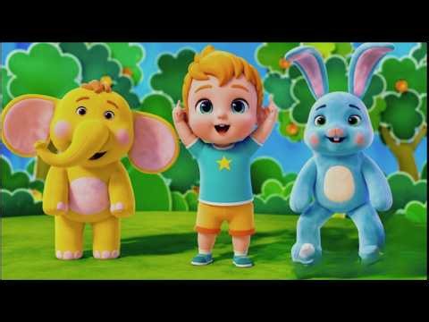 Learn Body Parts with Head, Shoulders, Knees and Toes Dance Song