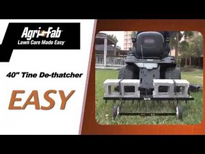 Agri-Fab 40-Inch Tine Tow Dethatcher 45-0294