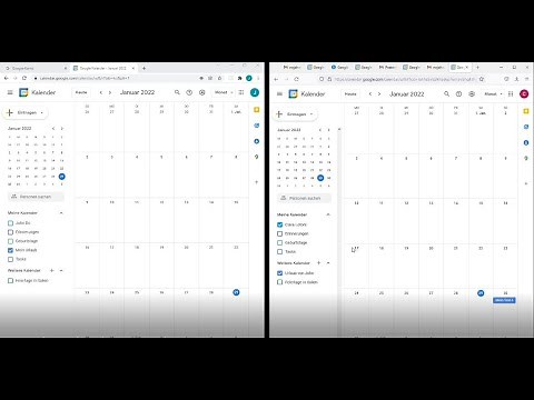 Google Kalender Freigeben