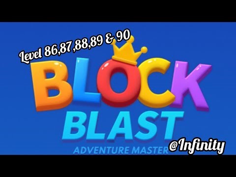 Block Blast Game Adventure Master gameplay Level 86,87,88,89 & 90