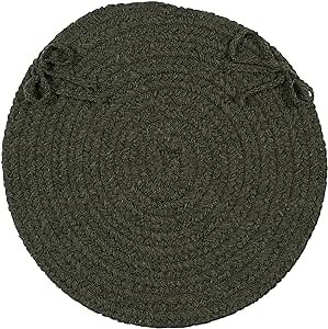 Bristol WL55 Chair Pad, 15" by 15", Olive