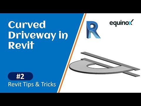 Curved Driveway in Revit