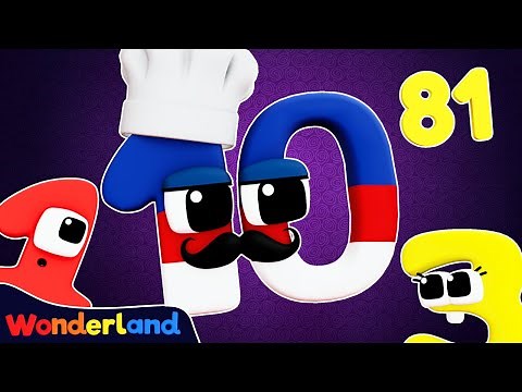 Wonderland: BIG NUMBERS But with Names + Extra Numbers | Counting From 1 to Googolplex