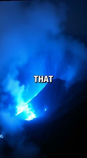 🌋 The Science of Blue Lava