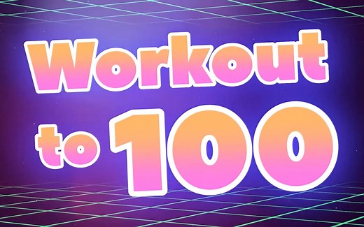 Count to 100 and Workout - Workout and Count Song - Jack Hartmann