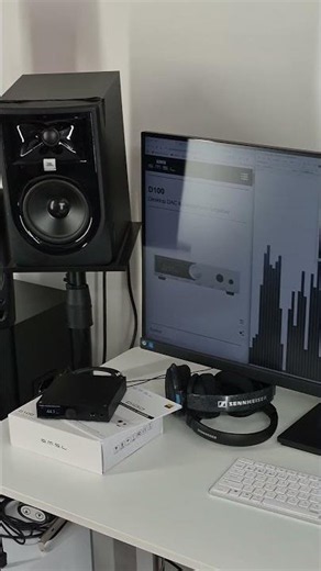 Testing the New SMSL D100 DAC with Studio Monitors!