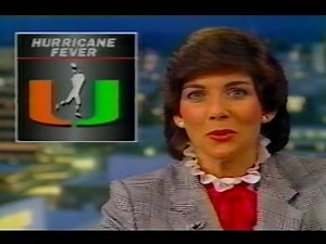WTVJ TV 4 News Miami September 23, 1983