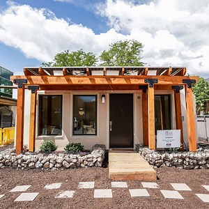 BYU students designed and built a solar-powered concrete house on campus. Now it's in the Parade of Homes