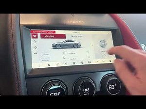 Configuring Your Custom Dynamic Mode in a Jaguar F-Type