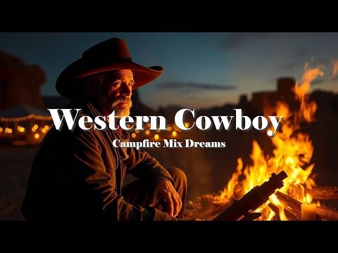 Western Cowboy Music 🎸 Relaxing Country Guitar & Fiddle Instrumentals