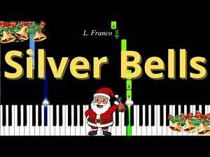 Silver Bells Easy Piano Tutorial