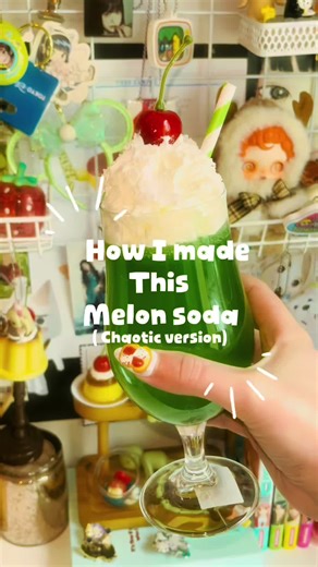 Enjoying Melon Soda with My Cat: Aesthetic Tutorial