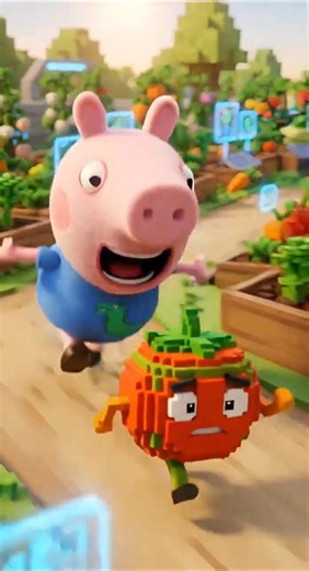 The Magic Neon Tomato Challenge! 🍅✨ Peppa Pig Tales Style (Full Episode)