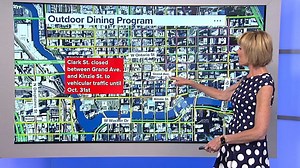Stretch of Clark Street downtown closed for restaurants to expand outdoor dining