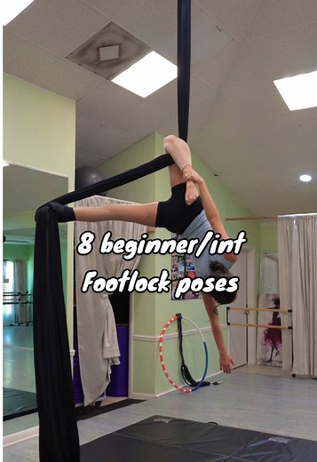 Las mejores poses básicas para enseñar en aerial silks