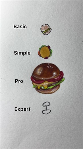 How to Draw a Realistic Burger: Step-by-Step Tutorial