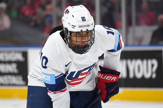 Laila Edwards becomes first Black woman to play for USA at Olympic hockey tournament