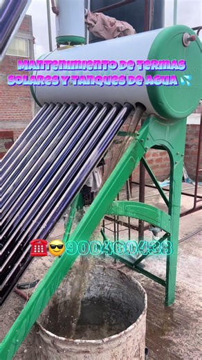 Mantenimiento de terma solar Juliaca 900460438 #juliaca #tiktokviral #juliacacity #termassolares #tanquesdeagua