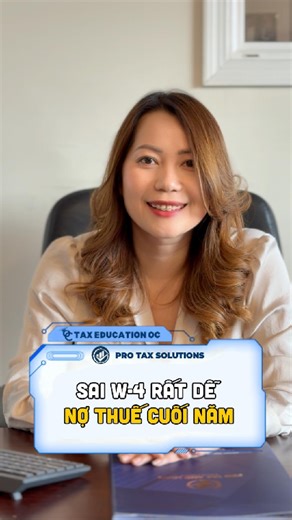 🚨 MẪU W-4 MỚI 2026: FORM NHỎ, ẢNH HƯỞNG THUẾ CẢ NĂM Từ 2026, IRS áp dụng W-4 phiên bản mới → Cách bạn điền form này quyết định thuế bị giữ đúng hay lệch ngay từ mỗi kỳ lương. 🔍 Khi rà soát W-4, đặc biệt chú ý: • Ô 2(c) – Multiple Jobs: sai một tick, cuối năm thiếu thuế • Filing Status: ảnh hưởng trực tiếp mức withholding • Claim Exemption (mục mới): chỉ dùng khi thật sự đủ điều kiện ⚠️ W-4 không phải thủ tục hành chính cho xong 👉 Đây là “bản đồ” IRS dùng để theo dõi thuế của bạn 📌 Xem lại sớ