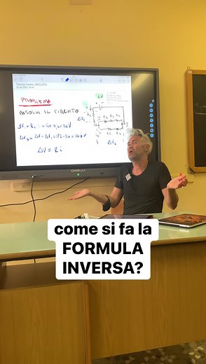 Cosa bisogna fare per fare la formula inversa? È una questione di matematica #lafisicachecipiace #fisica #ilprofchecipiace #scuola #instateacher #physics #università | La Fisica Che Ci Piace