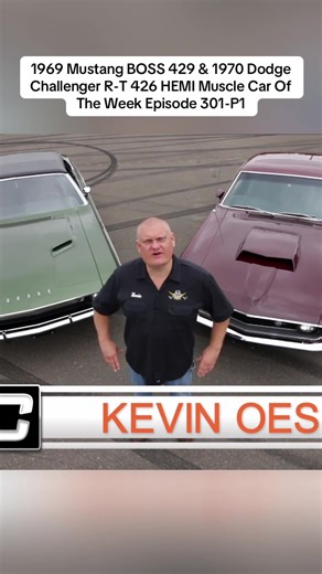 1969 Mustang BOSS 429 vs. 1970 Challenger R-T 426 HEMI
