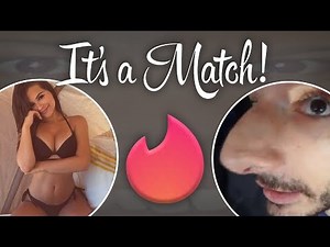 Trying TINDER with 15,000 People Watching LIVE