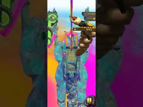 Temple Run 2 Gameplay | Log Run + River Run 😱#templerun2 #gaming