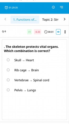 Checkout this practice test to score better - SKELETAL SYSTEM ANATOMY & PHYSIOLOGY (TOPIC-WISE TEST by DNCC LIVE CLASS. Attempt Now - https://online-test.classplusapp.com/?testId=69102625e147ca2deb2fbda0&defaultLanguage=en online test start 11 am 100 questions topic wise and 90 minutes duration | Delhi nursing competition classes LAXMI NAGAR DELHI