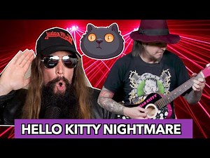 John 5 Attempts HELLO KITTY Guitar!