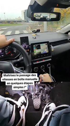 Comment monter les vitesses de la première à la 5e et les redescendre jusqu'à l'arrêt #autoecole #conduire #voiture #permisdeconduire #fyp | Move Drive Formation