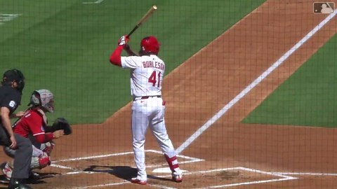 Jonrón solitario de Alec Burleson