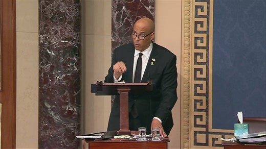 Cory Booker's record filibuster speech comes to an end