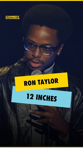 Comedy Dynamics on Instagram: "12 whole inches?! @comedianront’s special, Avalanche, is out now on Amazon Prime Video, Apple TV, YouTube, Google Play, Vimeo, and more! Get your comedy fix for FREE on the Comedy Dynamics channel—now streaming on Amazon Prime, Tubi, Roku, and more. Hit the link in our bio and laugh like you mean it."