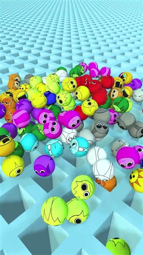 Brainrot Face Ball Falling 😱 #roblox #shorts #satisfying