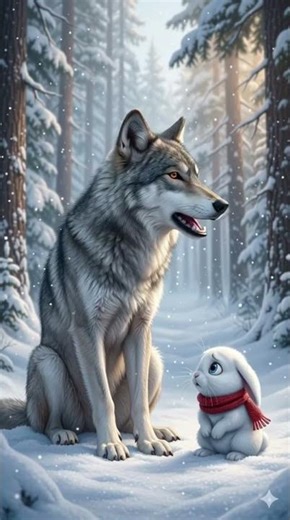 Wolf Pack Accepts Baby Rabbit… Unbelievable Ending 🐺🐰