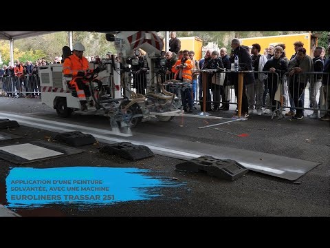 JTNSH2023 - Démonstrations d'application de marquage routier