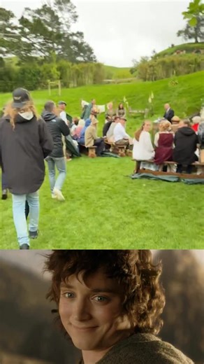 💍🧙‍♂️ Frodo Bolsón aparece por sorpresa en la boda de una pareja en el icónico escenario de La Comarca, en Nueva Zelanda: “Solo está ahí para robar el anillo” 🎞️ Elijah Wood, conocido por interpretar a Frodo en la saga “El Señor de los Anillos”, sorprendió a una pareja de fans al aparecer inesperadamente en su boda celebrada en el set de Hobbiton en Nueva Zelanda, el icónico escenario de la Comarca de las películas. Los novios vivieron un momento inolvidable, incluso se hicieron fotos con él.